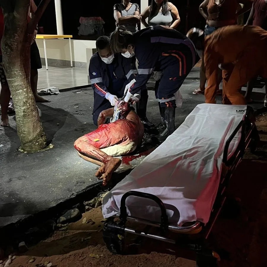 Homem é ferido por arma branca em Novo Poxoréu