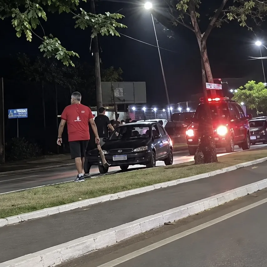 Criança é atropelada e levada ao hospital em Lucas do Rio Verde