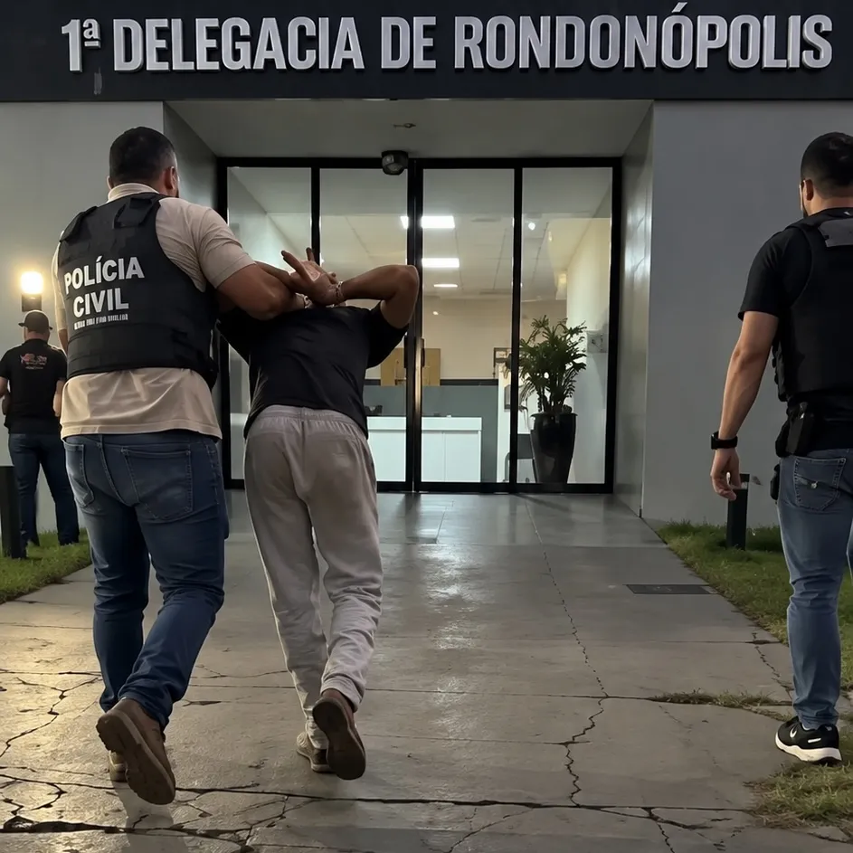 Polícia recupera caminhão roubado e encontra desmanche em Rondonópolis