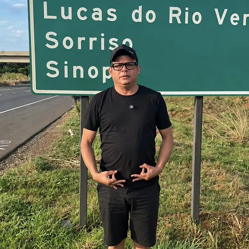 Humorista propõe ‘Mato Grosso do Norte’ durante passagem por MT