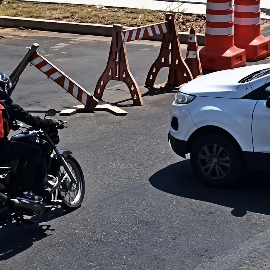 Bloqueio é retirado e acidente grave ocorre em Sinop