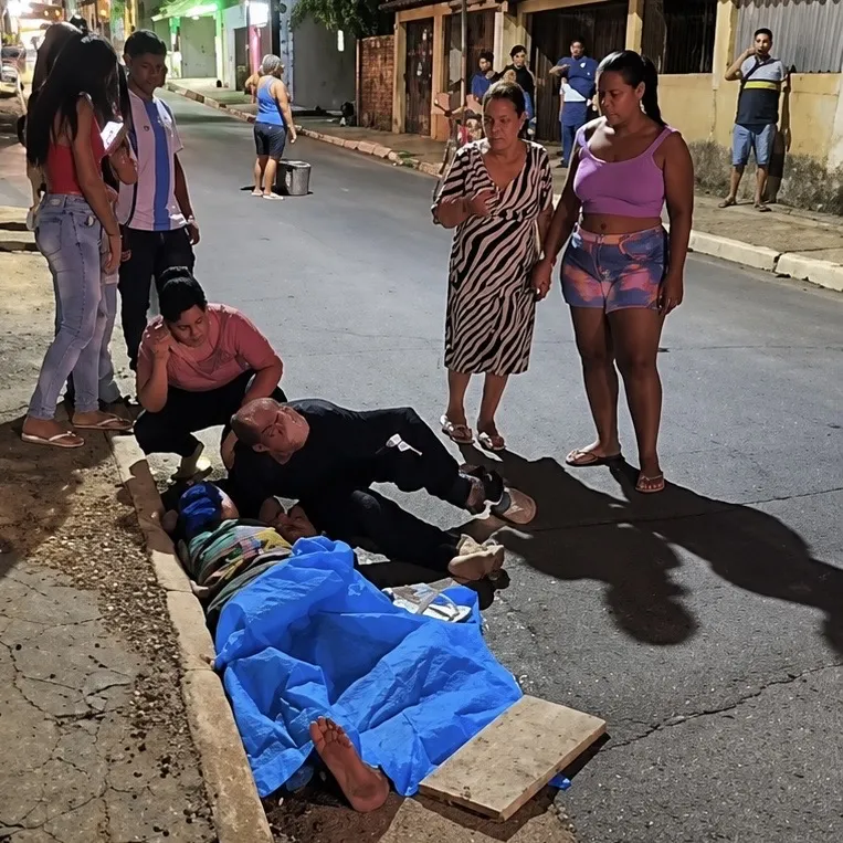 Idosa morre após ser atropelada por ônibus em Cuiabá
