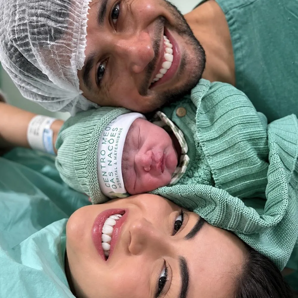 Mariana Carvalho e Guilherme Mendes celebram chegada de Timóteo