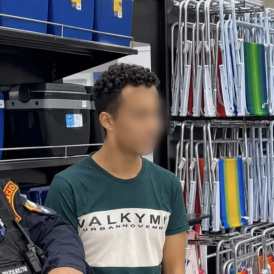 Argentino é preso após tocar menina de 12 anos em loja de Cuiabá