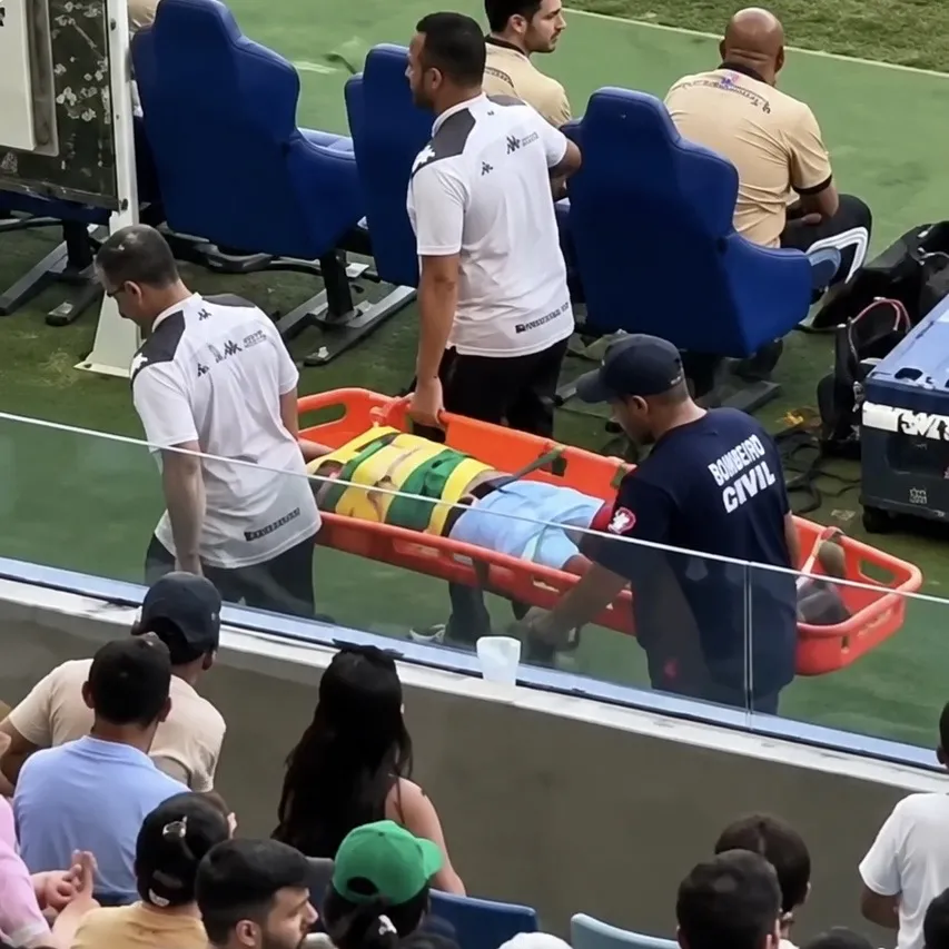 Torcedor passa mal e recebe atendimento na Arena Pantanal