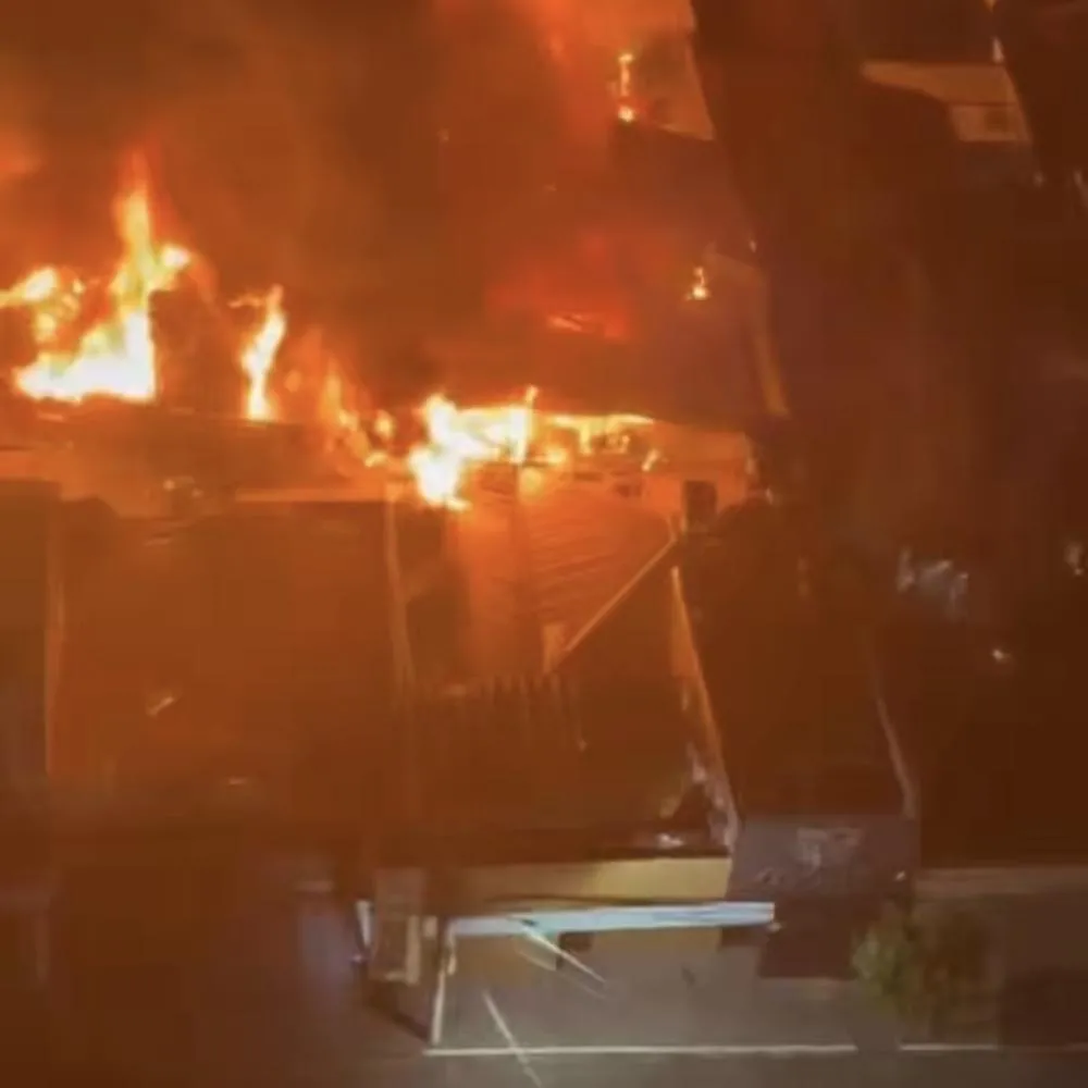 Geronimo West Music é atingida por incêndio em Cuiabá