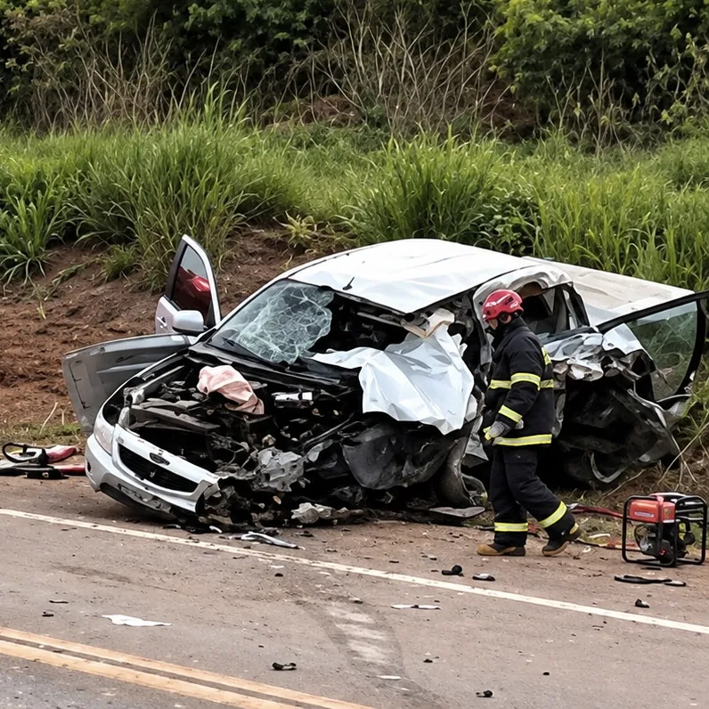 Empresário morre após caminhonete bater de frente com ônibus em Nova Santa Helena