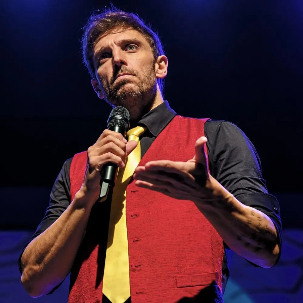 Show de Léo Lins promete noite de humor sem filtros em Pva do Leste