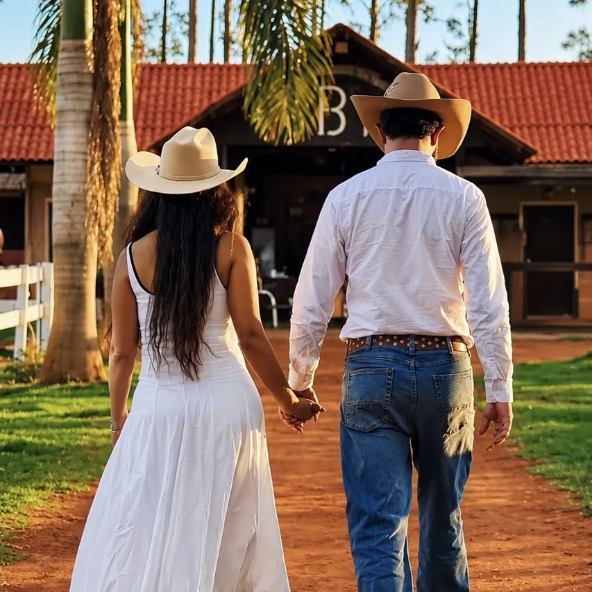 Casal de Mato Grosso viraliza após anunciar casamento com tiros em alvo