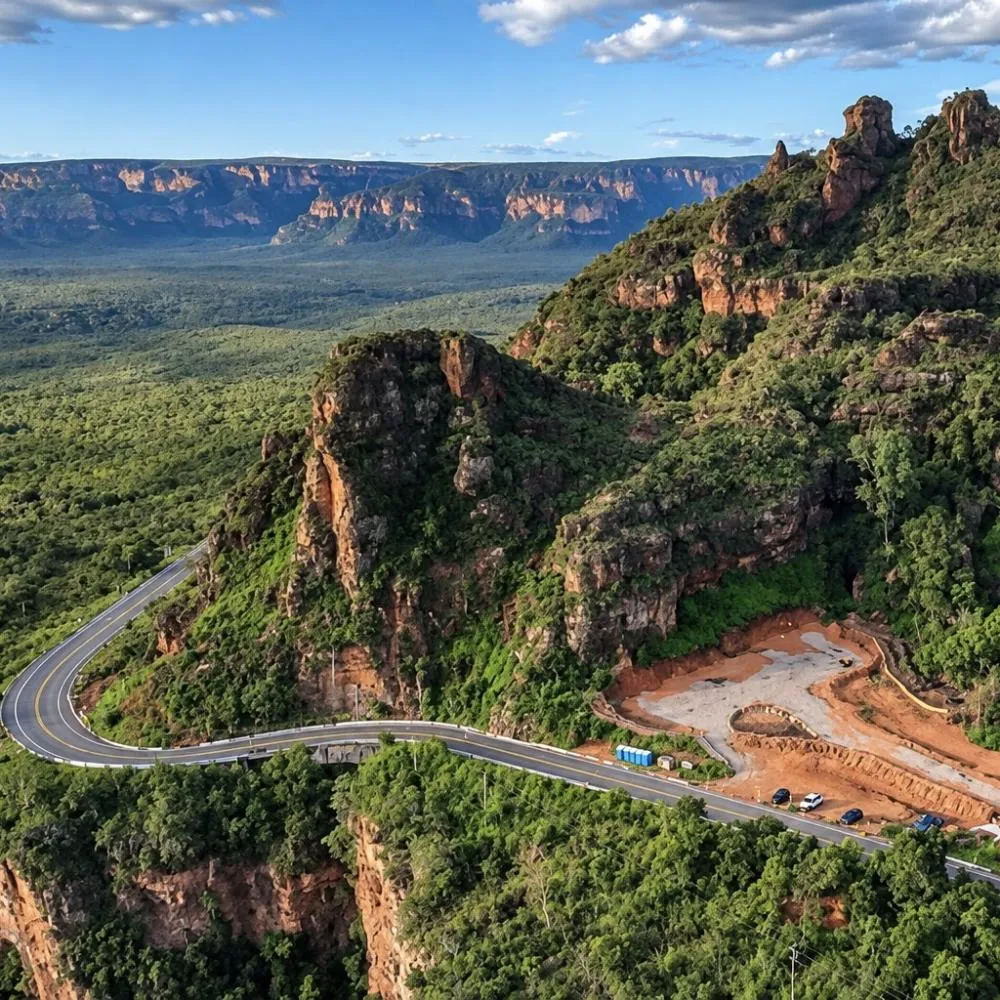 Governo de MT anuncia licitação para túnel do Portão do Inferno; veja quando será a disputa