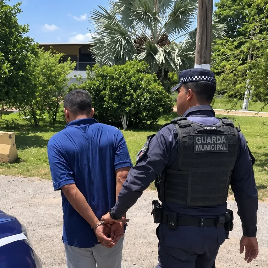 Homem é preso suspeito de tentar matar namorada em Várzea Grande