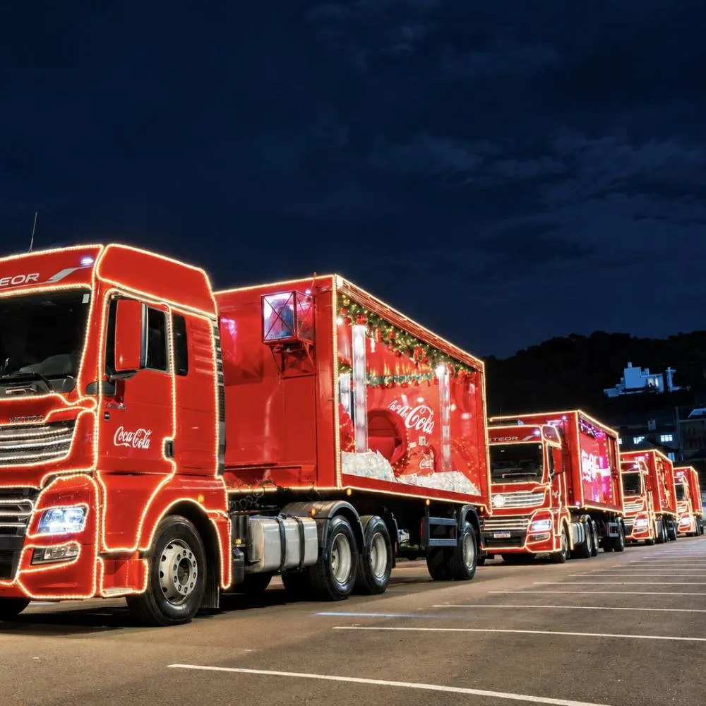 Caravana iluminada da Coca-Cola tem roteiro divulgado para 13 cidades de Mato Grosso