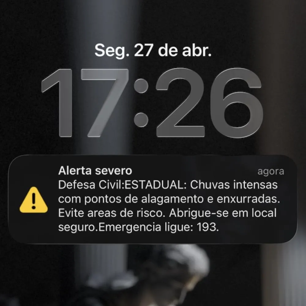 Defesa Civil emite alerta para chuvas intensas em Primavera do Leste