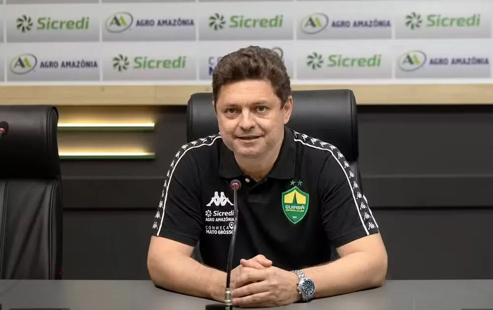 Justiça desportiva pune presidente e técnico do Cuiabá por ameaçar árbitros
