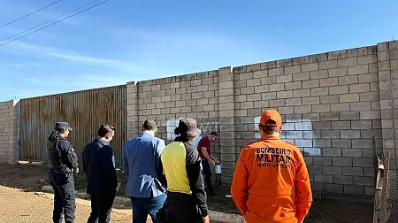 Operação remove pichações ligadas ao crime em Primavera do Leste