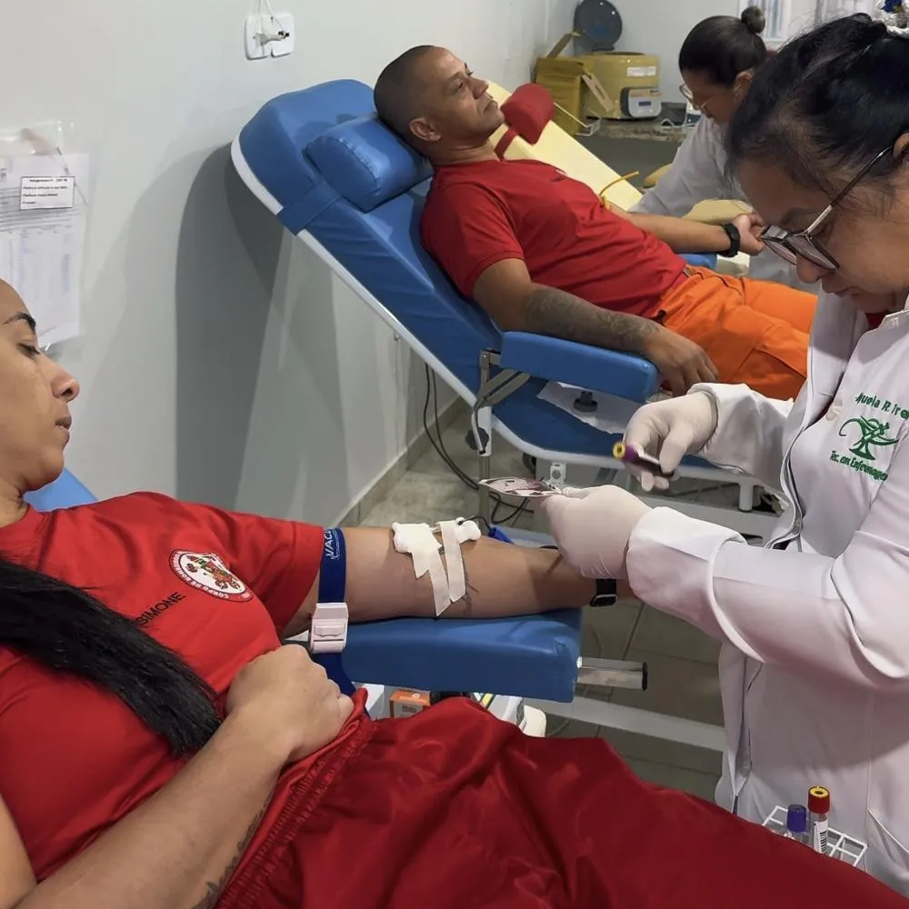 Bombeiros de Primavera do Leste participam da campanha Junho Vermelho