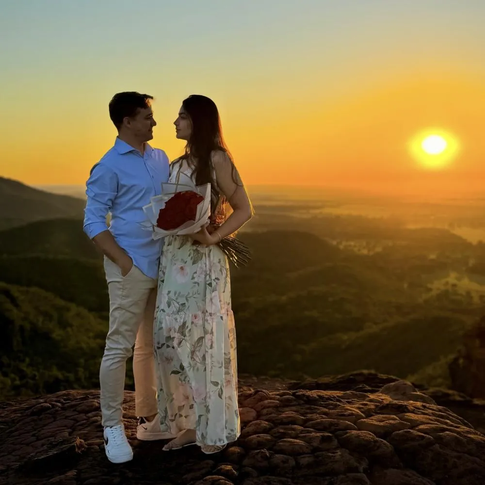 Pedido de casamento na Serra do Roncador viraliza