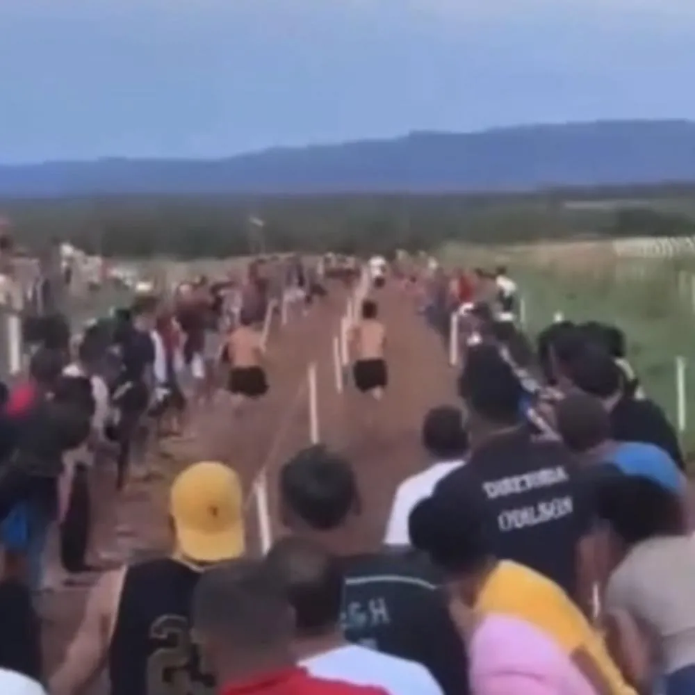 Sem pista, população adapta hipódromo para correr em Acorizal