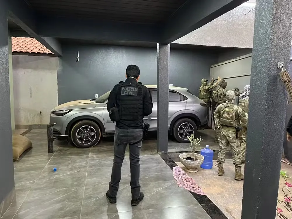 Operação Libertas mira grupo suspeito de extorquir comerciantes em Nova Mutum