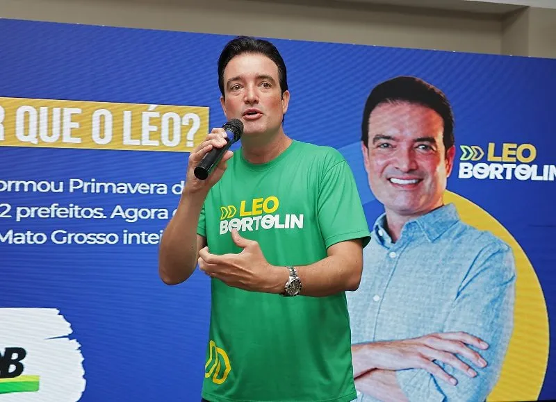 Léo Bortolin registra 2,4% em pesquisa espontânea para deputado estadual
