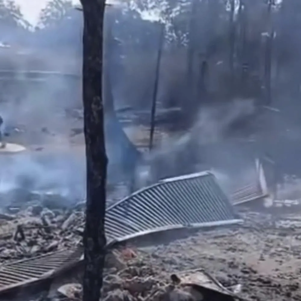 Incêndio destrói casa e família perde tudo em Rondonópolis