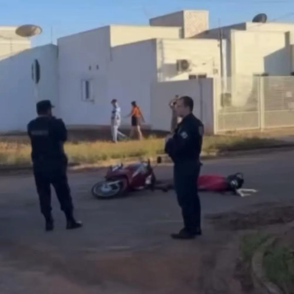 Homem é morto a tiros enquanto levava o filho para a escola em Pontes e Lacerda
